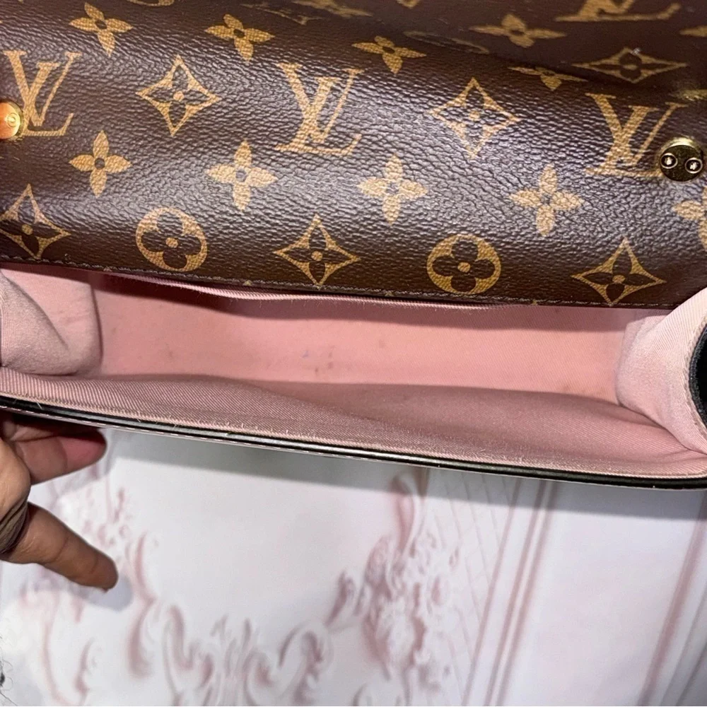 Louis Vuitton Cherrywood Vernis Leather BB